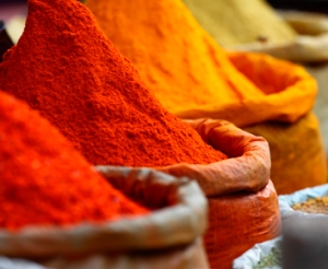 Traditional spices market